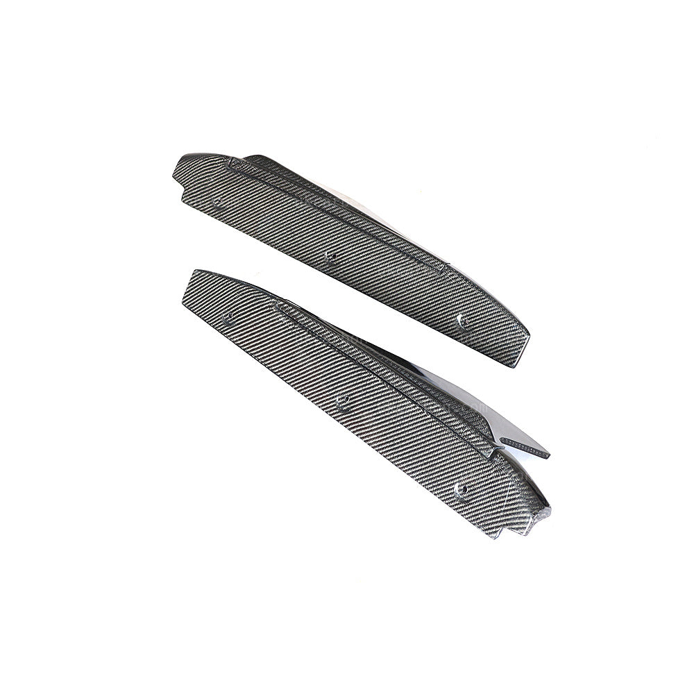 Audi R8 V8 V10 Plus Carbon Fibre Side Skirt Fins Splitter Body Kit by UKCarbon