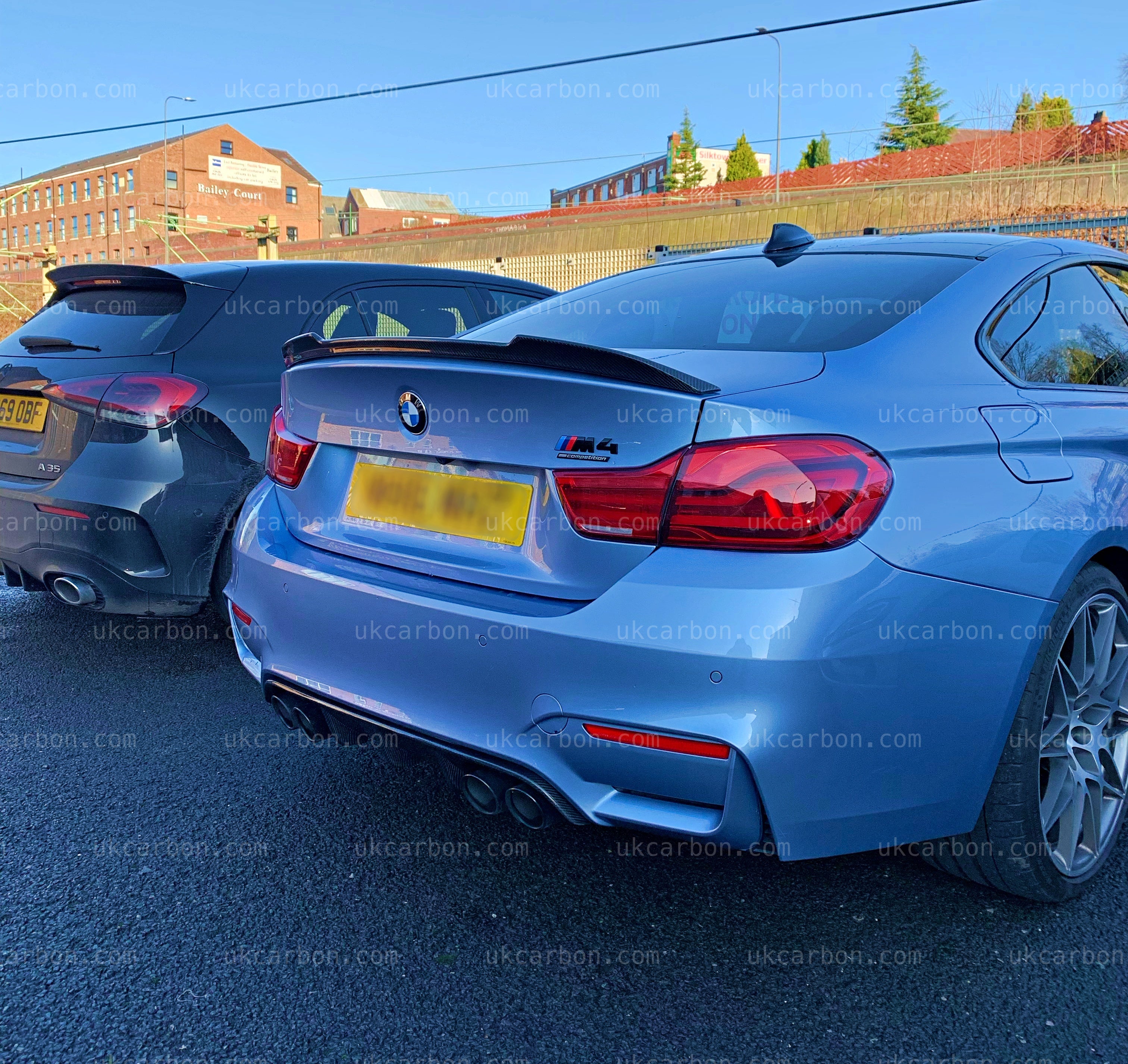 BMW M4 Carbon Spoiler CS Style M Performance Fibre Competition F82 by UKCarbon