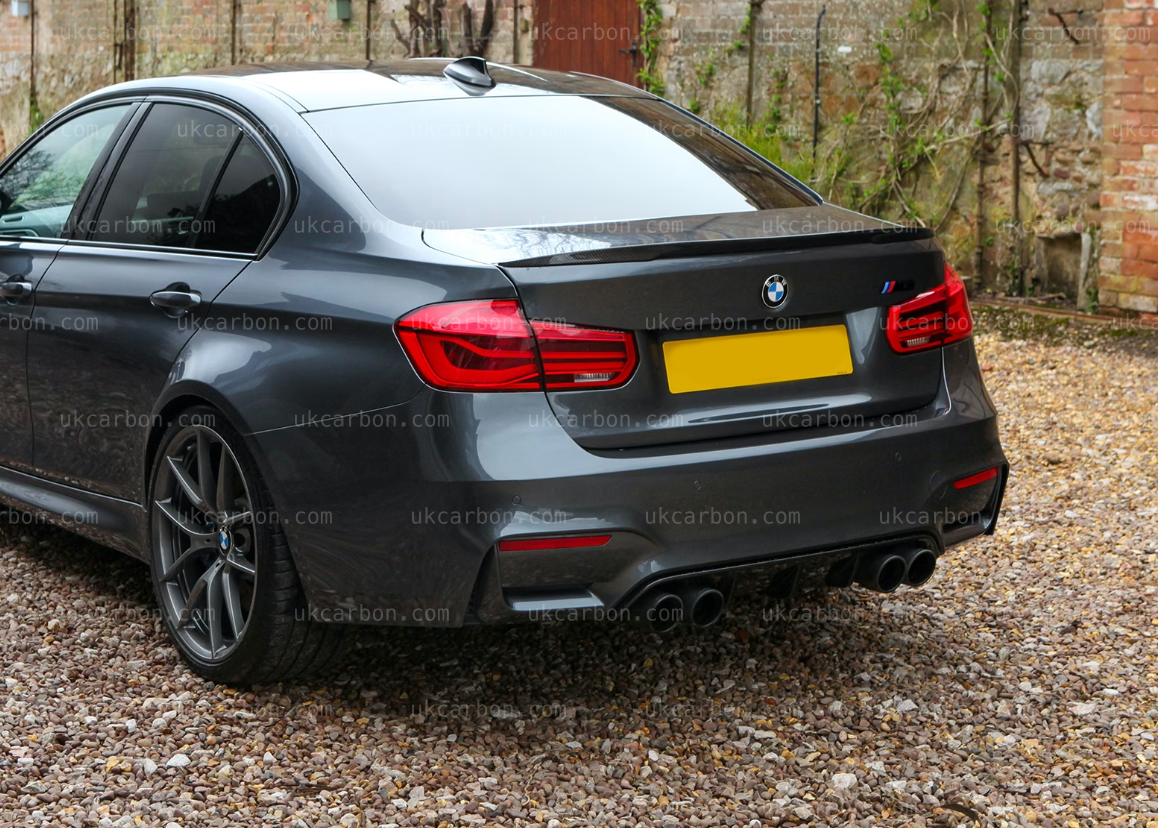 BMW M3 Carbon Spoiler M Performance Rear Boot Fibre F80 MP Kit by UKCarbon