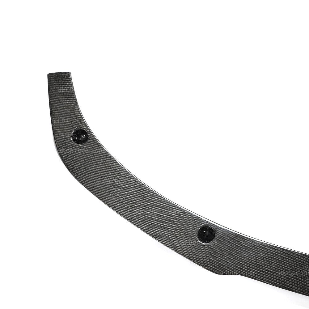 Tesla Model 3 Splitter Carbon Fibre Front Bumper Body Kit 2016-2021 by UKCarbon