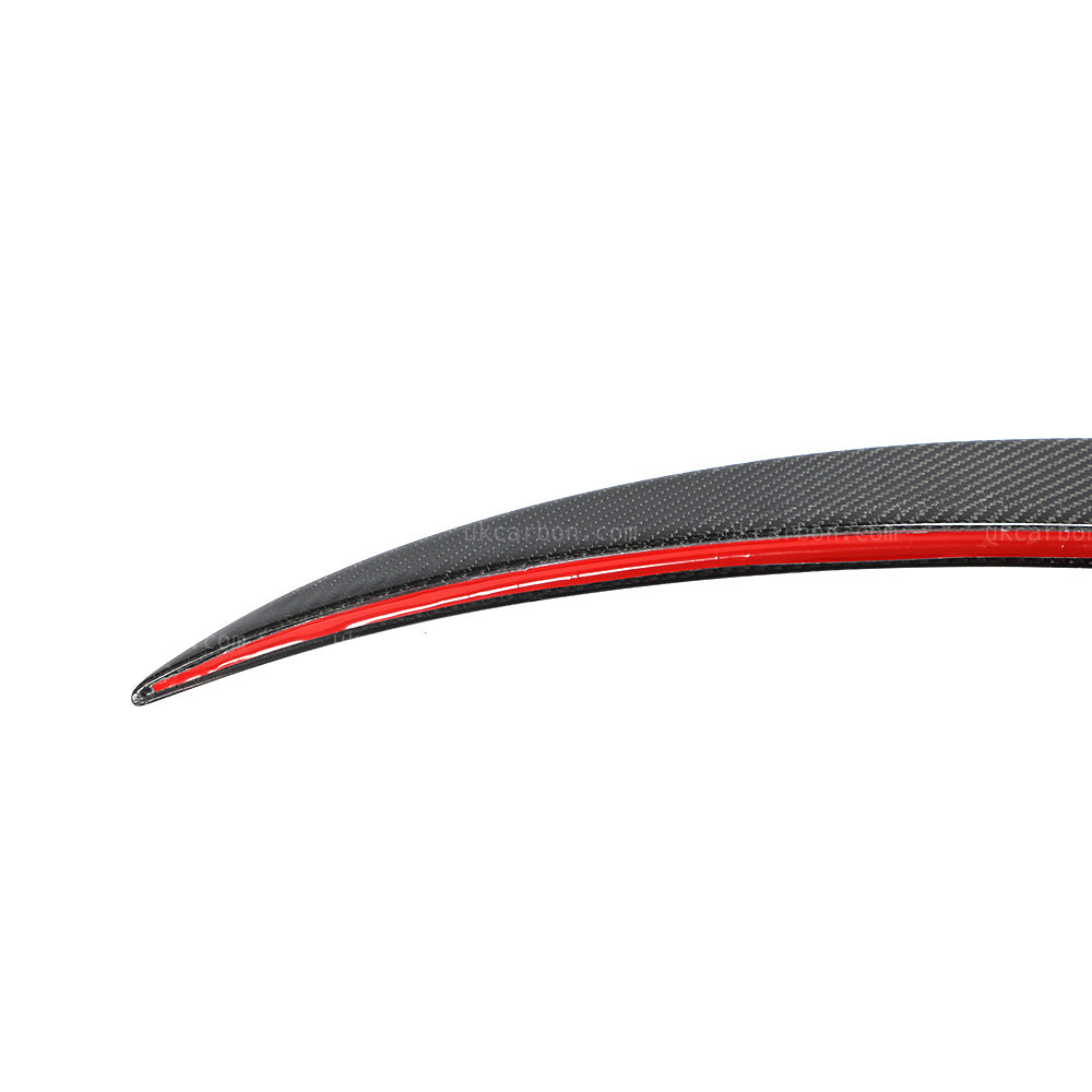Tesla Model 3 Spoiler Carbon Fibre Boot Spoiler Lip OEM Style 18-21 by UKCarbon