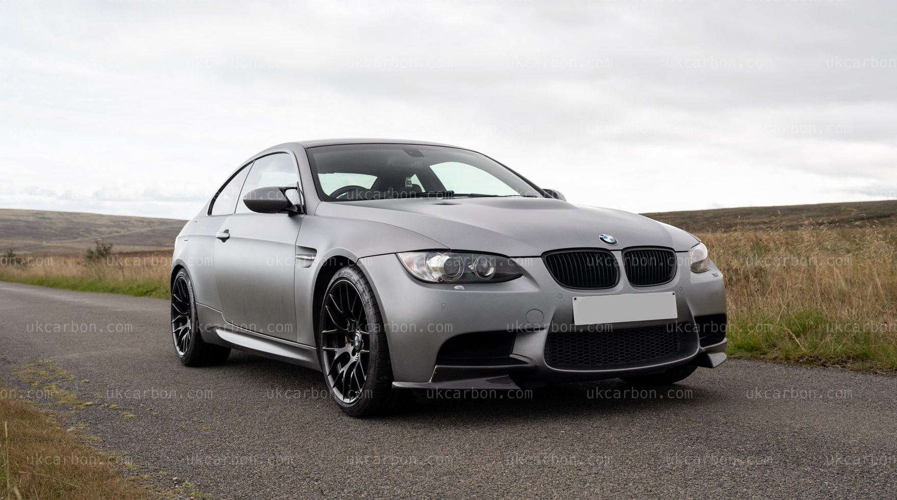 BMW M3 E92 Splitter Scoop Front Bumper M Performance E90 E93 V8 by UKCarbon