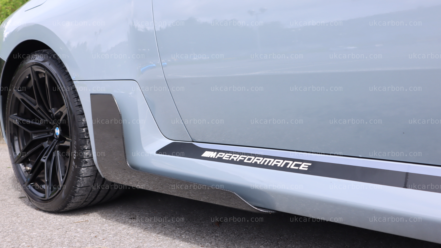 BMW M2 Side Skirt Fins G87 Real Carbon Fibre Kit 2023+ by UKCarbon