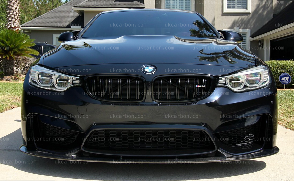 BMW M3 M4 Carbon Fibre Splitter Lip Kit MP 3D Style F80 F82 F83 3.0 By UKCarbon