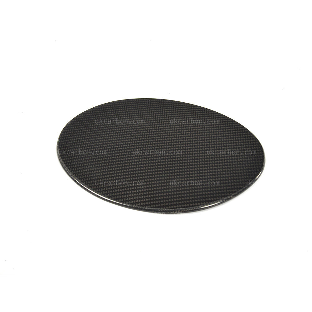 Alfa Romeo Giulia Carbon Fuel Tank Cover Cap Stick On Insert by UKCarbon