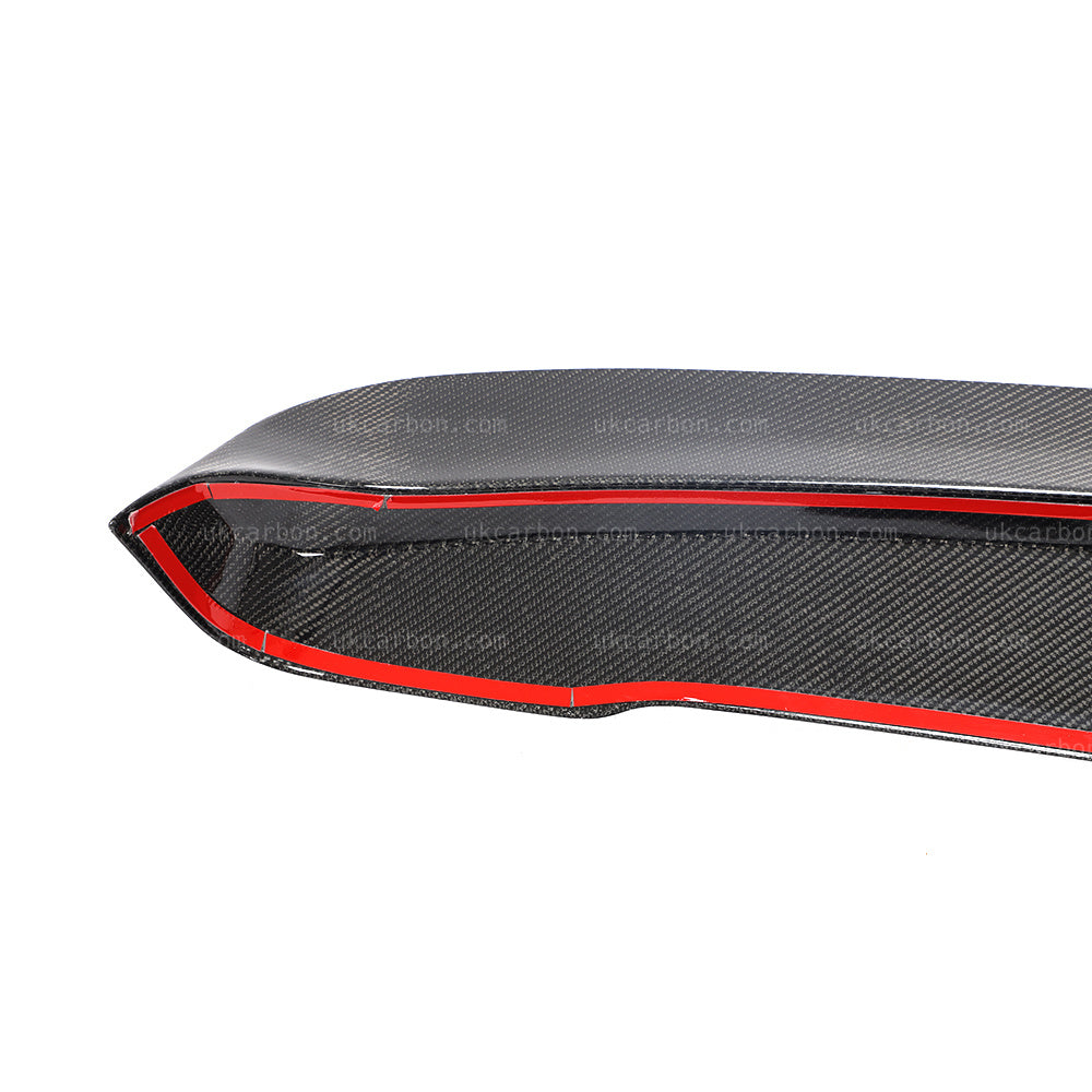 Volkswagen T6 Spoiler VW Carbon Rear Boot Multivan Van Fibre Kit by UKCarbon