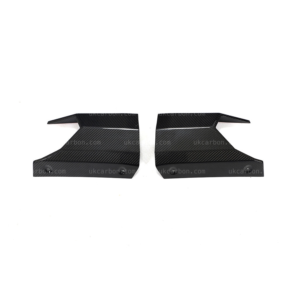 Audi RS6 Diffuser Pre Preg Carbon Fibre C8 2018 + Rear Bumper Kit by UKCarbon