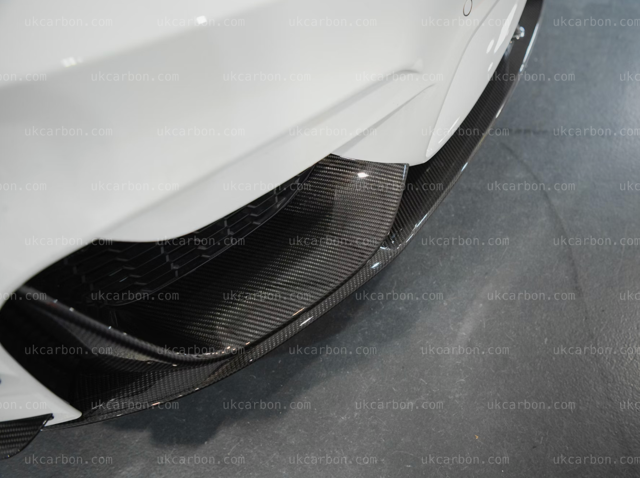 BMW M3 M4 Carbon Fibre Front Lip Splitter M Performance F80 F82 F83 by UKCarbon