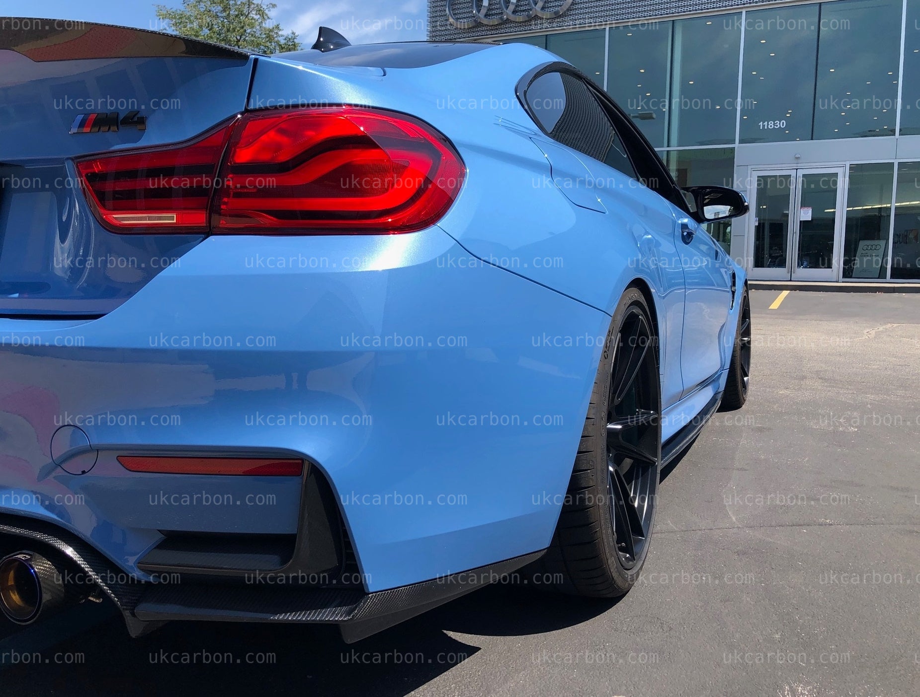 BMW M4 Side Skirts F82 F83 Real Carbon Fibre M Performance