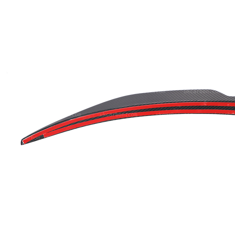 Alfa Romeo Stelvio Carbon QV Style Spoiler Quadrifoglio Boot Fibre