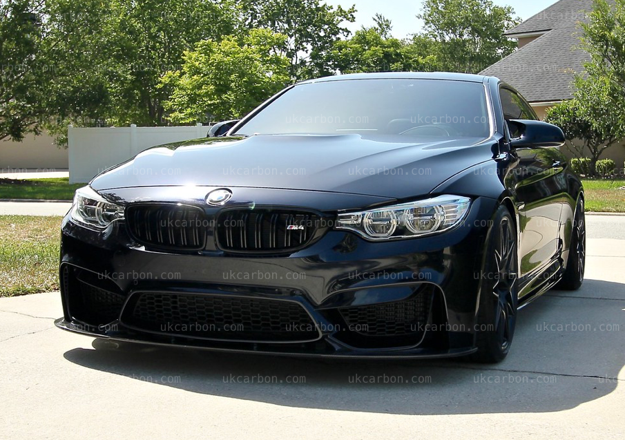 BMW M3 M4 Carbon Fibre Splitter Lip Kit MP 3D Style F80 F82 F83 3.0 By UKCarbon