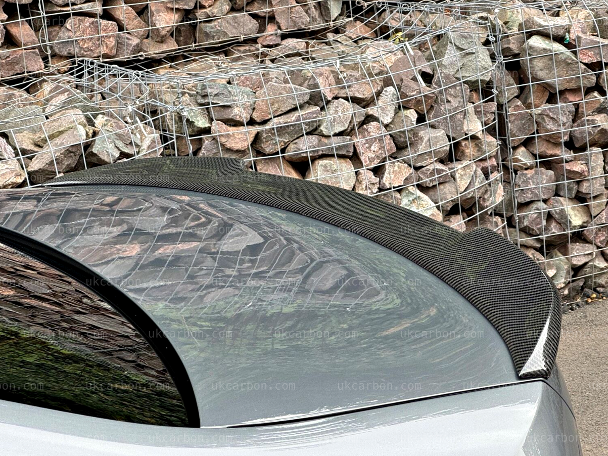 BMW M3 Spoiler G80 Real Carbon Fibre Boot CS Style xDrive 3.0