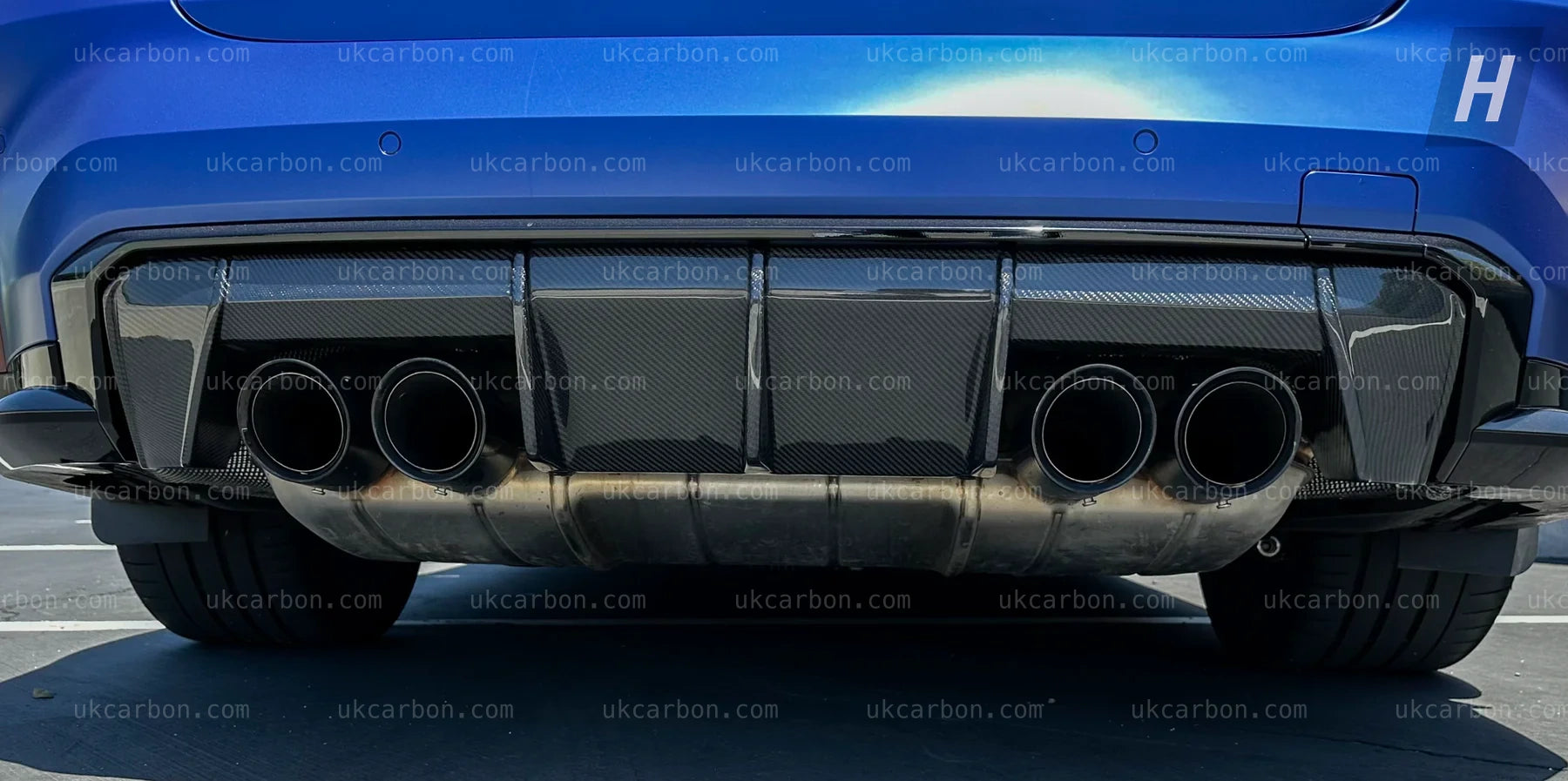 BMW M3 M4 Carbon Fibre Diffuser OEM Style G80 G81 G82 G83