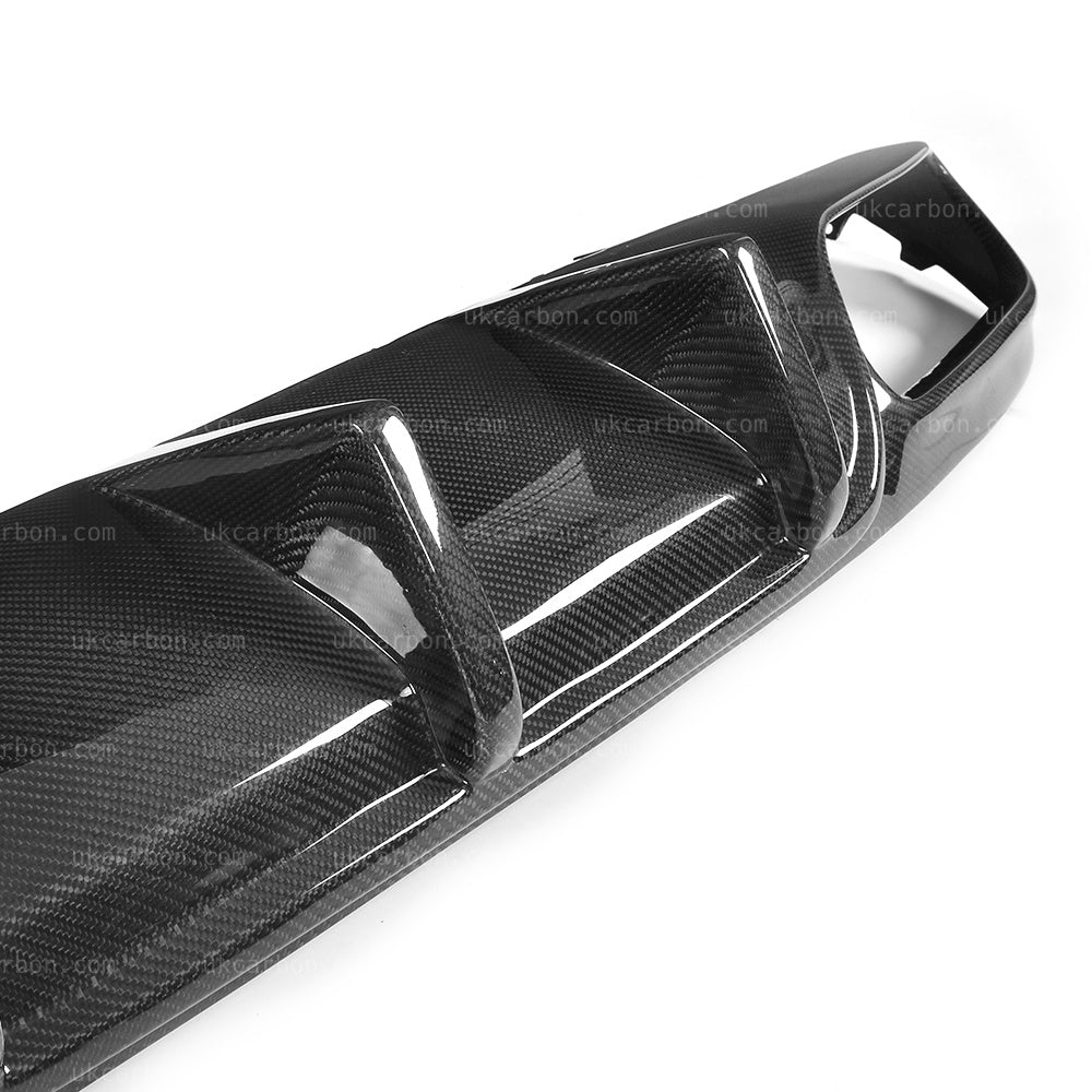 Mercedes Benz C63 Coupe Diffuser Carbon Fibre AMG Kit S W205 C205 by UKCarbon