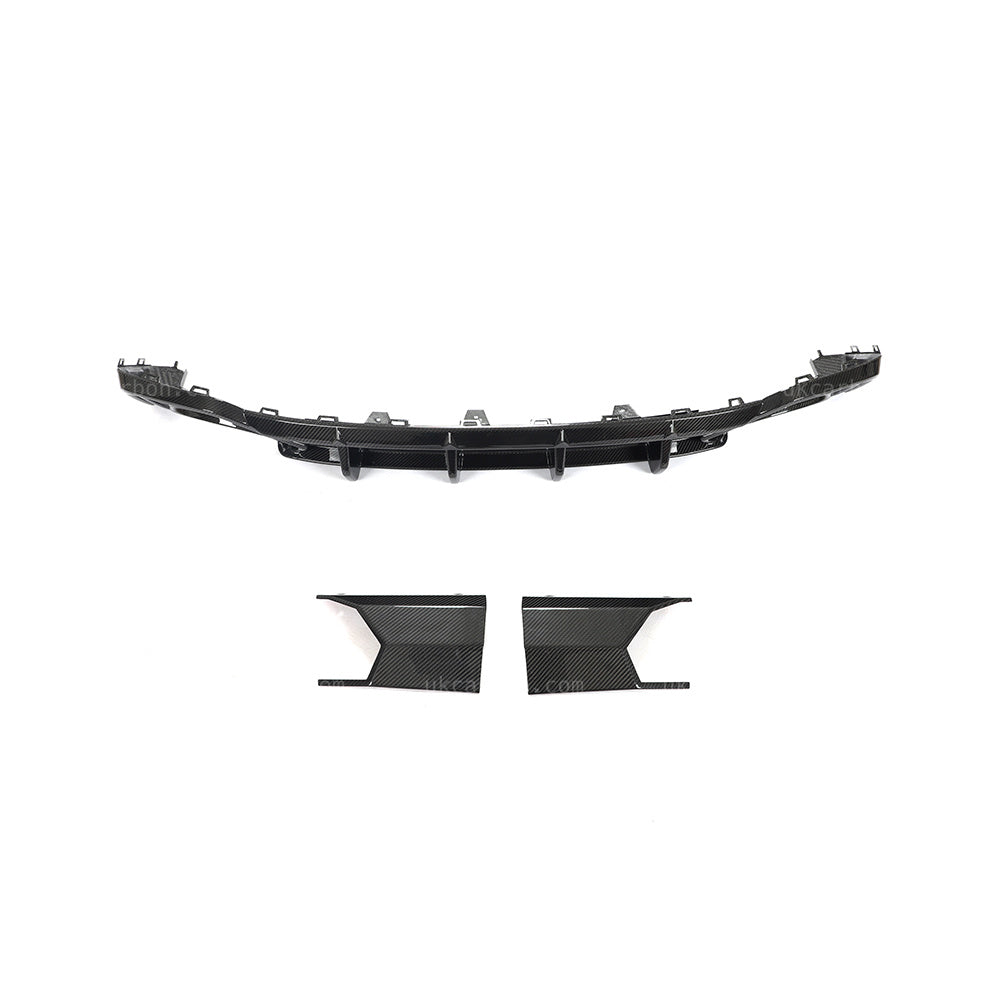 Audi RS6 Diffuser Pre Preg Carbon Fibre C8 2018 + Rear Bumper Kit by UKCarbon
