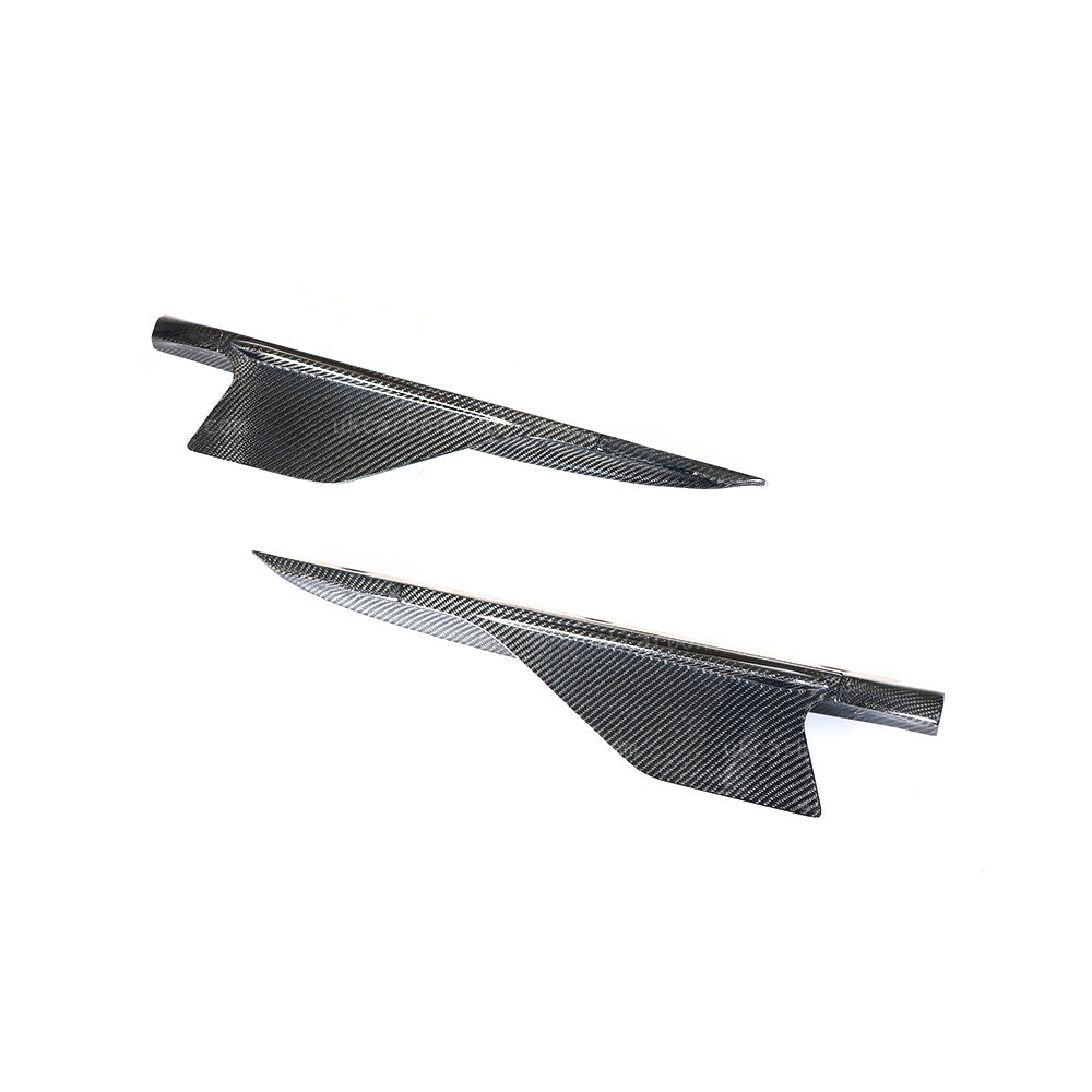 Audi R8 V8 V10 Plus Carbon Fibre Side Skirt Fins Splitter Body Kit by UKCarbon