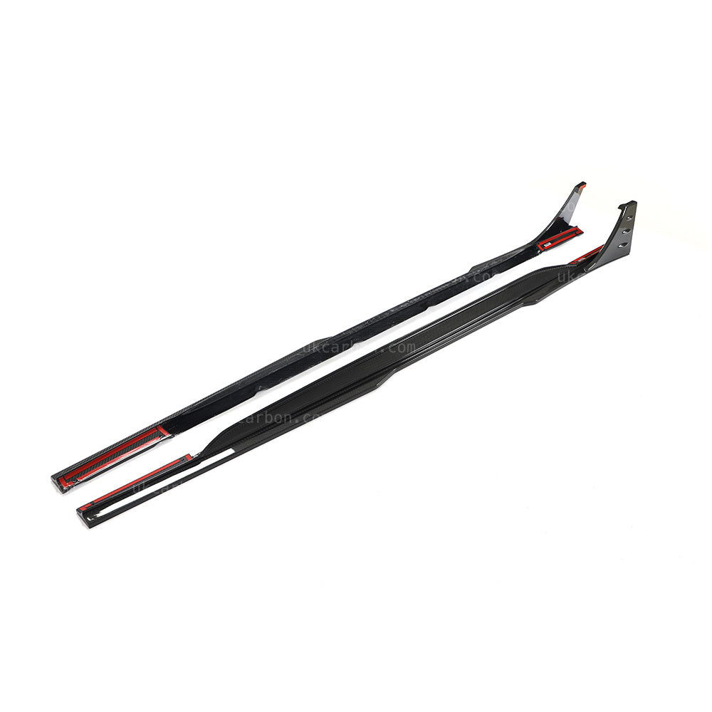 Audi RS6 Side Skirts Pre Preg Carbon Fibre C8 2018+ Body Kit by UKCarbon