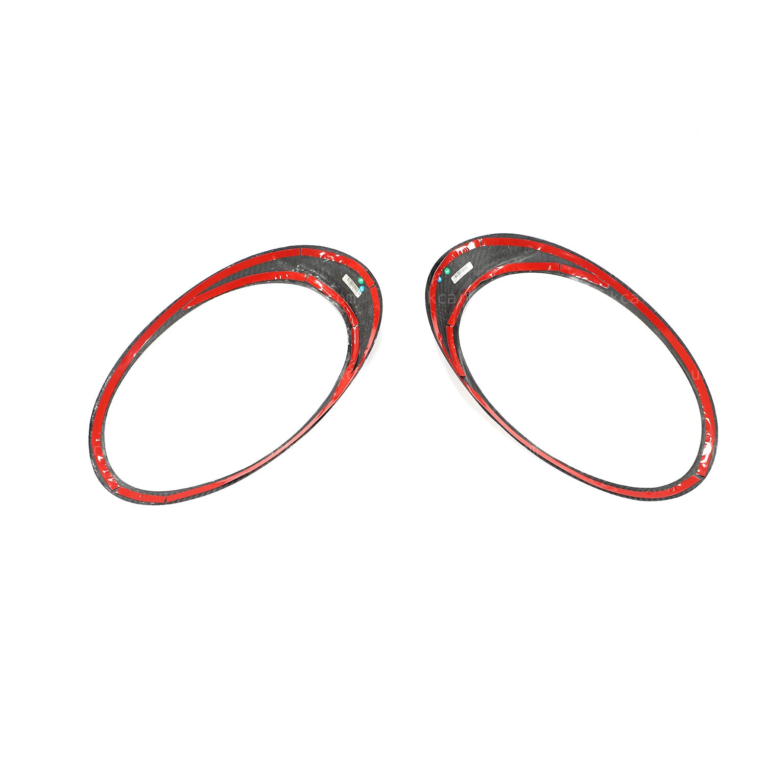 Porsche 911 992 Carbon Headlight Trim Carrera Turbo S GT3 Targa by UKCarbon