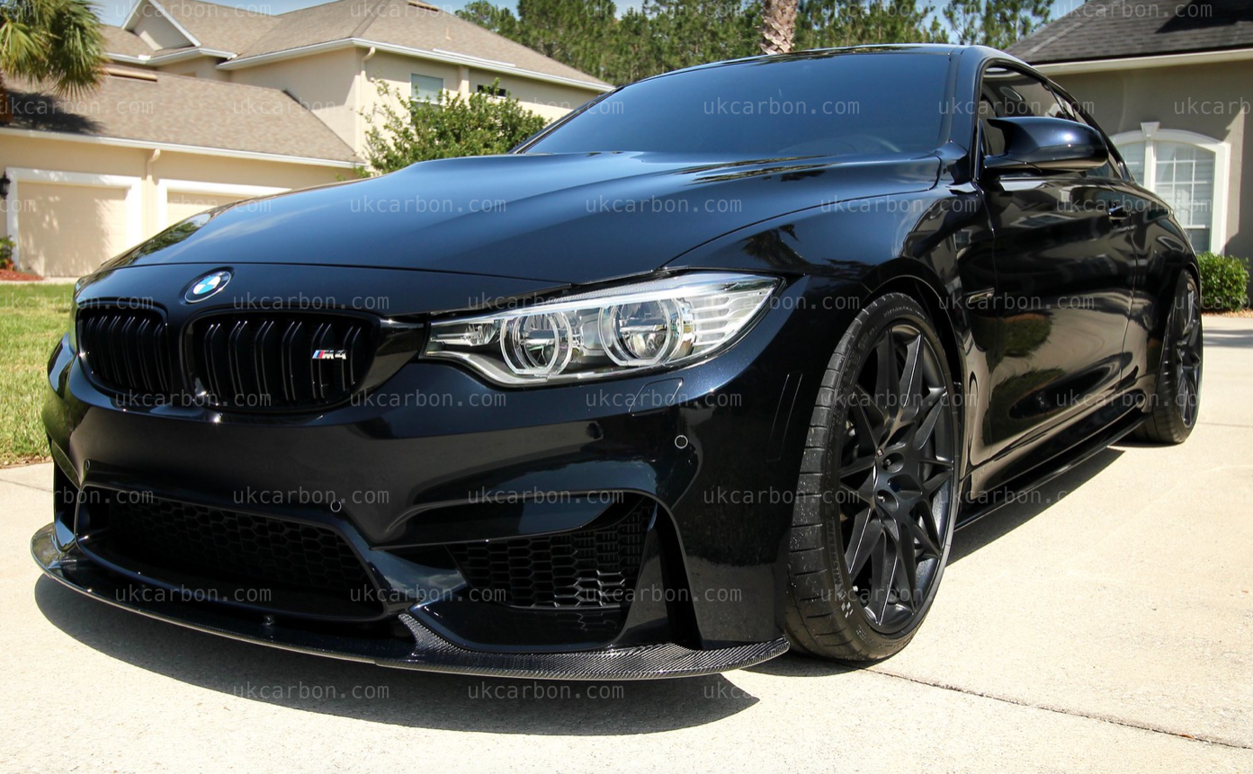 BMW M3 M4 Carbon Fibre Splitter Lip Kit MP 3D Style F80 F82 F83 3.0 By UKCarbon