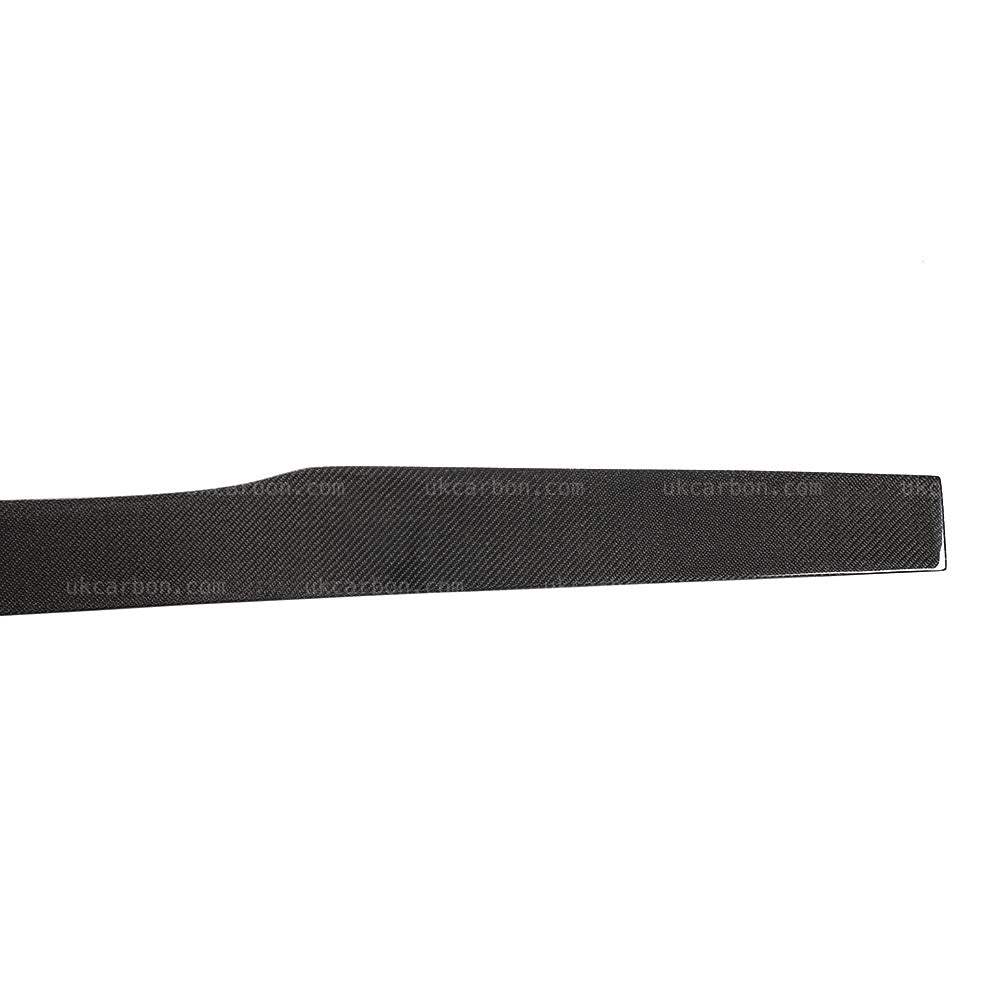 Alfa Romeo Giulia Real Carbon Fibre Side Skirt Kit Fin Style