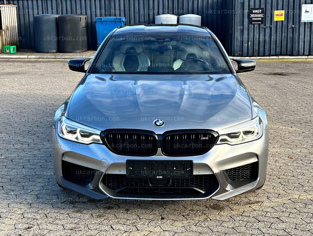 BMW M5 Carbon Splitter Trim M Performance Body Kit Front Fibre F90 by UKCarbon