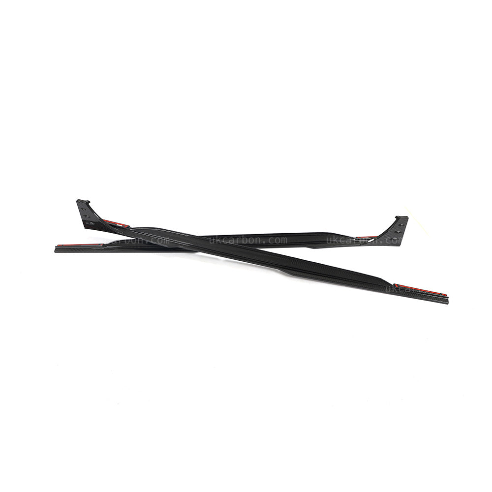 Audi RS6 Side Skirts Pre Preg Carbon Fibre C8 2018+ Body Kit by UKCarbon