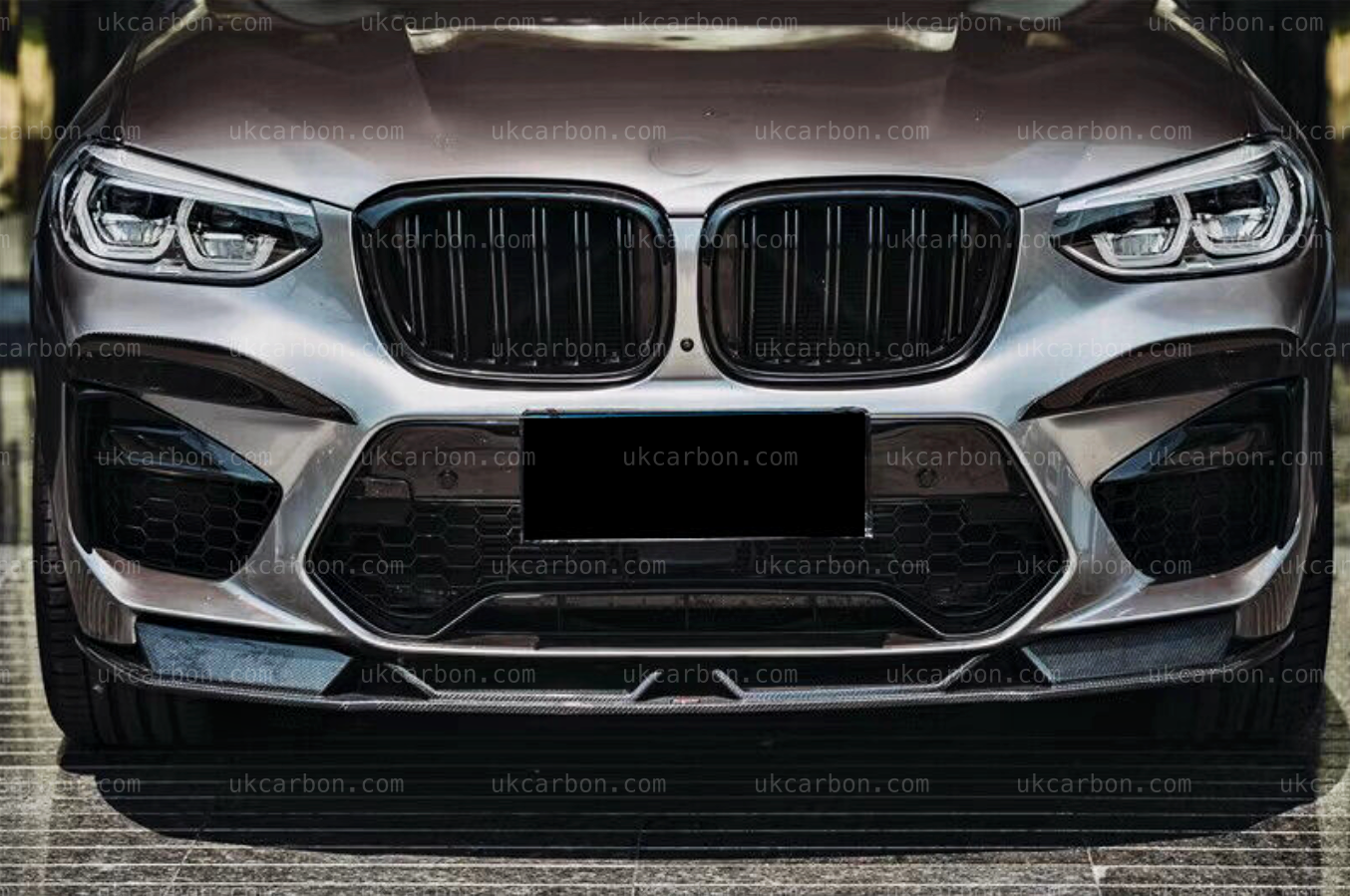 BMW X3M X4M Splitter Carbon M Performance Kit Front Lip F97 F98 MP by UKCarbon