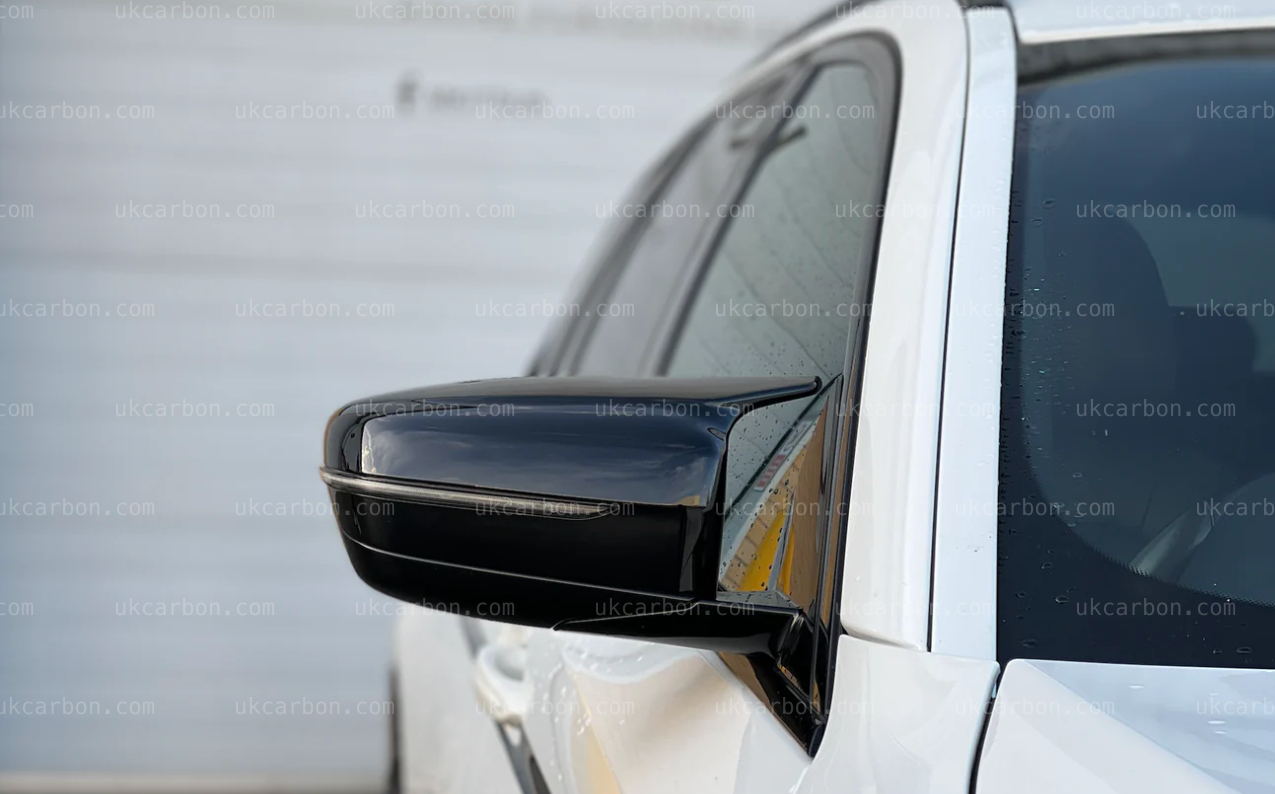 BMW 3 Series Gloss Black M Wing Mirror Cover Replacement G20 G21 by UKCarbon