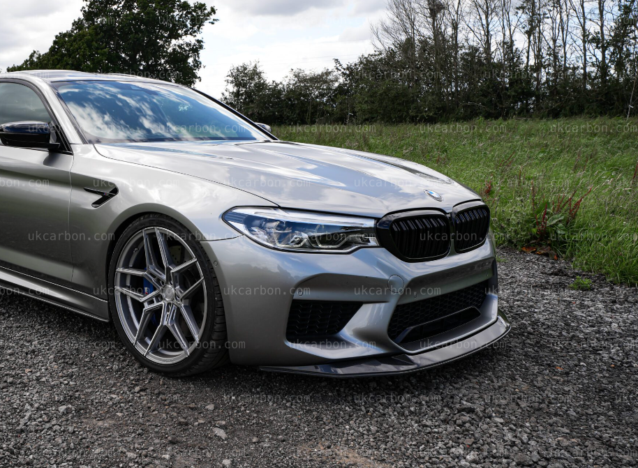 BMW F90 M5 CS Style Carbon Fibre Front Bumper Splitter Lip xDrive by UKCarbon