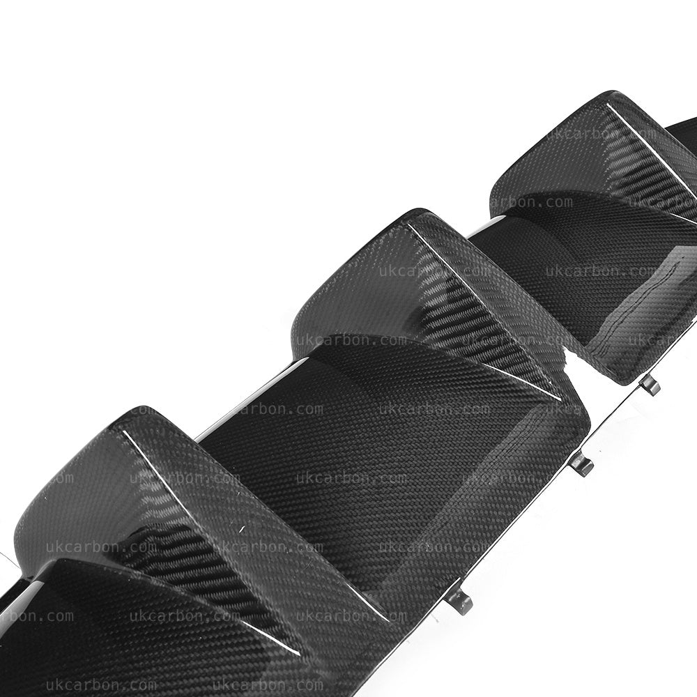 Mercedes Benz C63 Coupe Diffuser Carbon Fibre AMG Kit S W205 C205 by UKCarbon