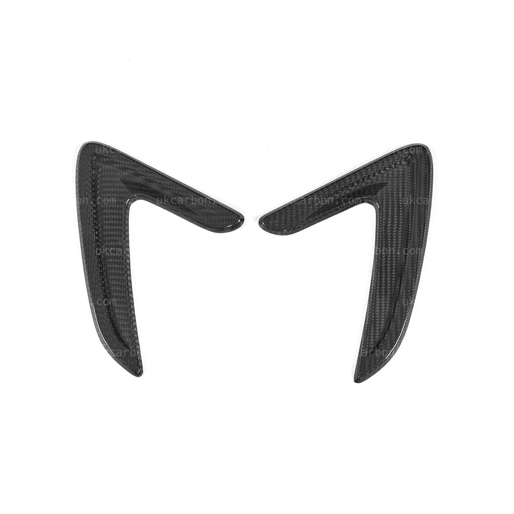 BMW 3 Series Carbon Fibre Fender Vents Cover Trim Replacement F30 by UKCarbon