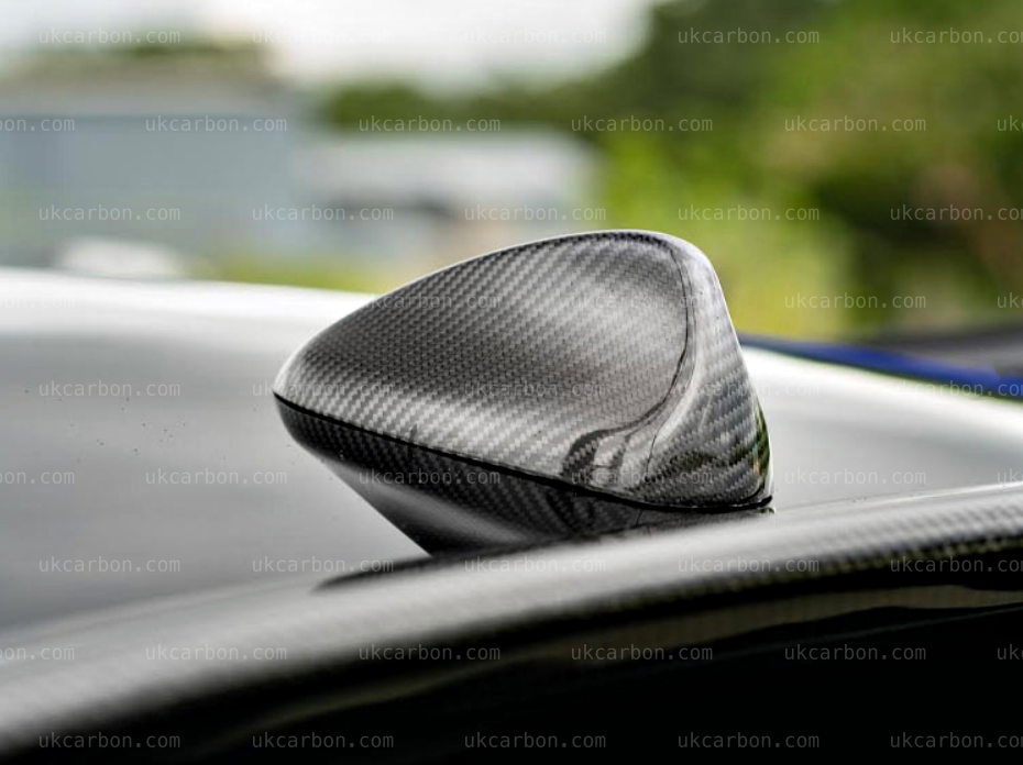 Alfa Romeo Giulia Carbon Fibre Aerial Antenna Cover Kit by UKCarbon