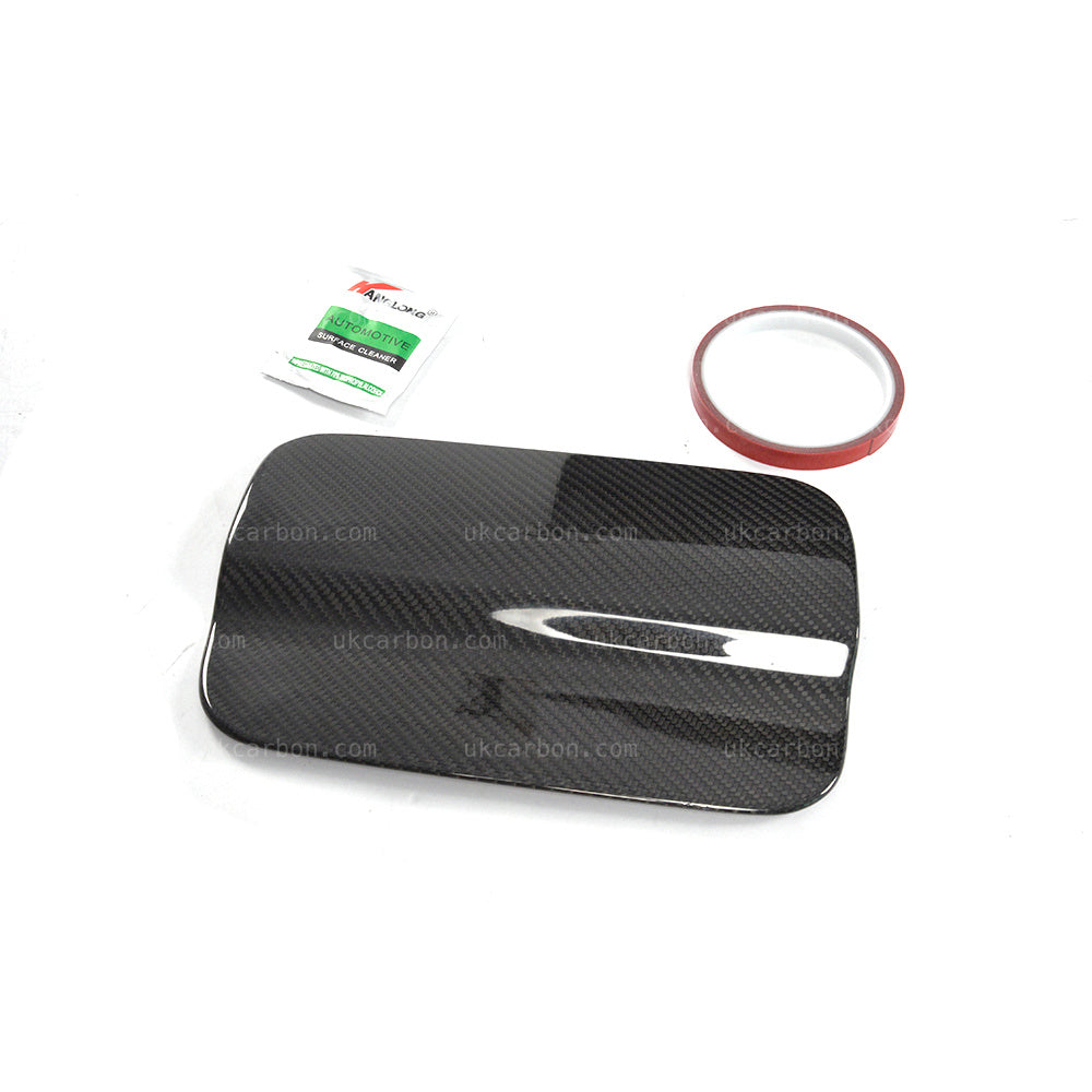BMW M4 Carbon Fuel Tank Cover Cap Stick On Insert F82 Coupe by UKCarbon