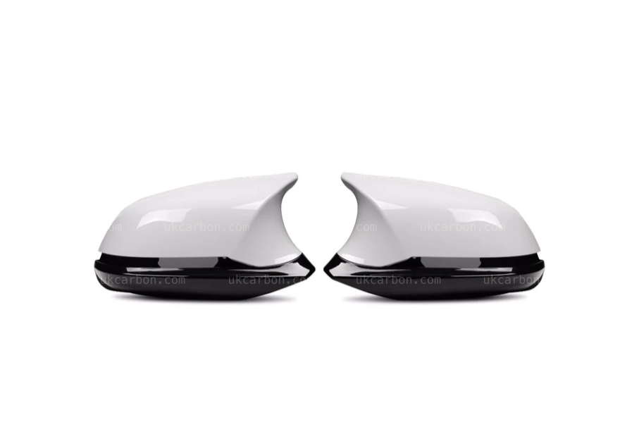 BMW 4 Series Wing Mirror Alpine White M Design Full Replacement F32 by UKCarbon