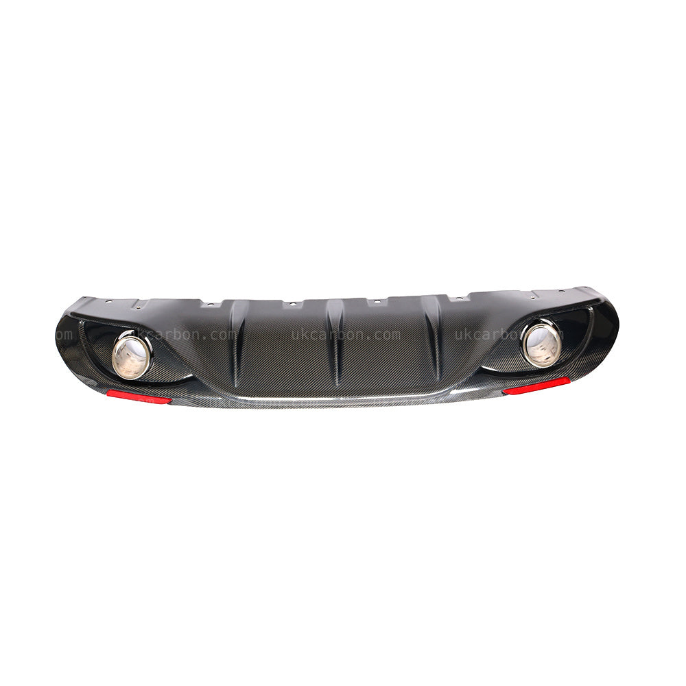 Alfa Romeo Giulia Carbon Fibre Diffuser by UKCarbon