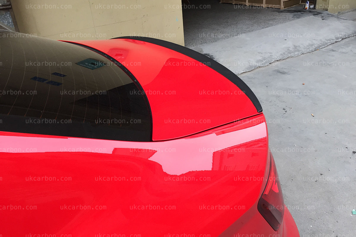 Audi A3 S3 Saloon Carbon Fibre Spoiler OEM Type OEM by UKCarbon