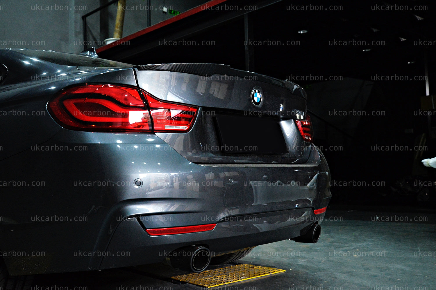 BMW 4 Series Spoiler Carbon M Performance Boot Lid M4 Style F32 Coupe by UKCarbo