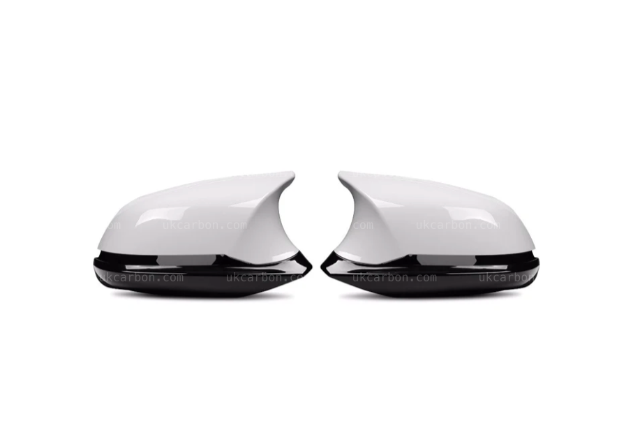 BMW M2 Wing Mirror Alpine White M Design Full Replacement F87 300 by UKCarbon