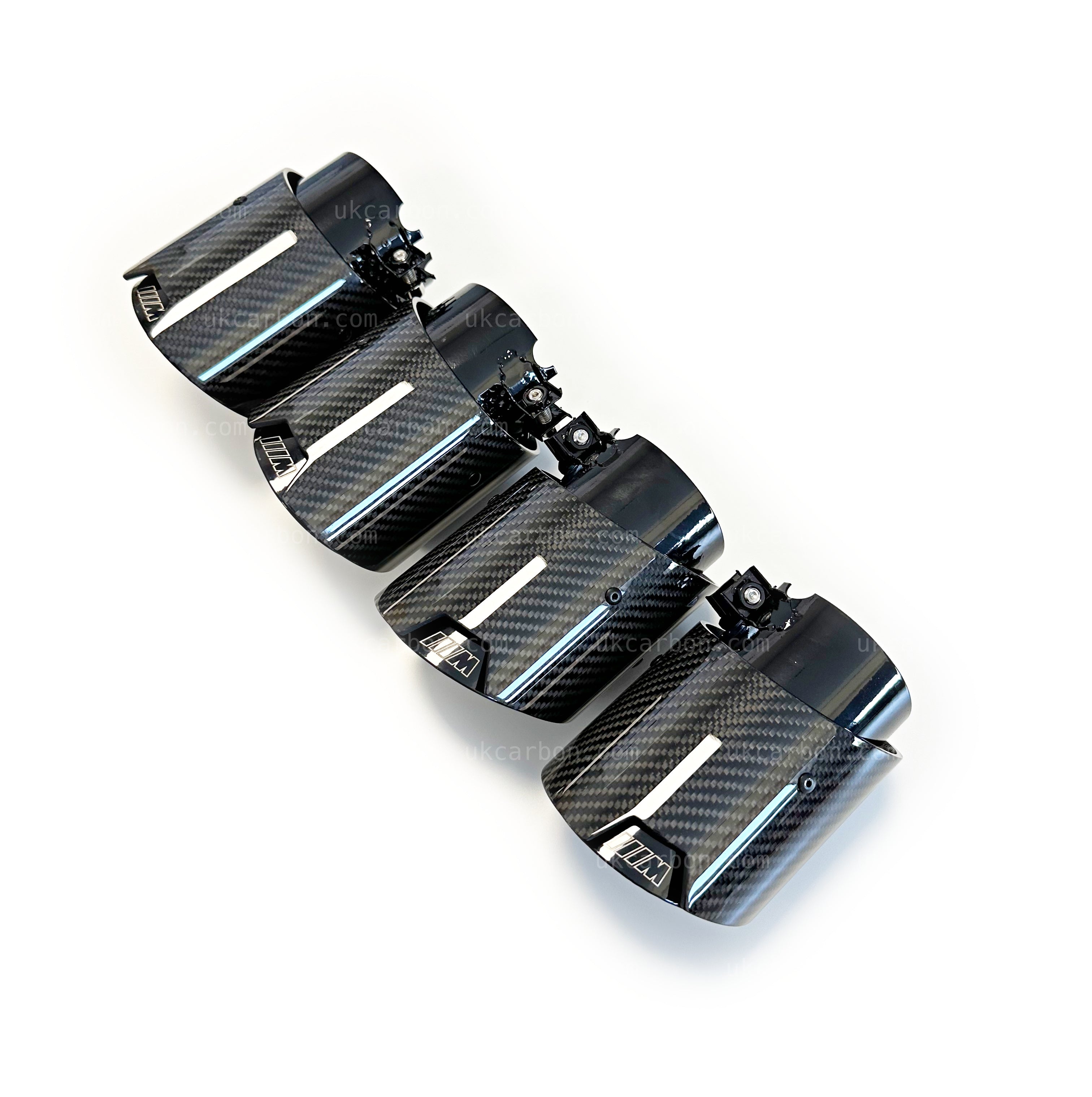 BMW M2 G87 M3 G80 G81 M4 G82 G83 M Performance Carbon Exhaust Tips