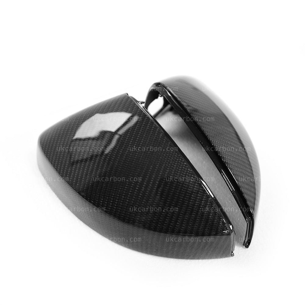 Audi A3 S3 RS3 Lane Assist Carbon Mirror Replacements Cover Wing by UKCarbon