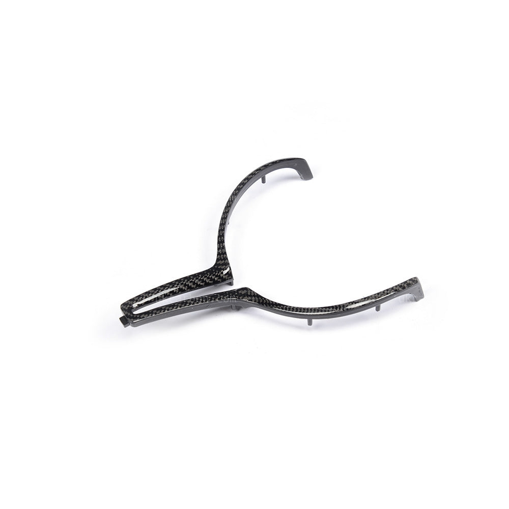 BMW M2 M3 M4 M5 M6 X5M X6M Carbon Fibre Steering Wheel Insert Trim by UKCarbon