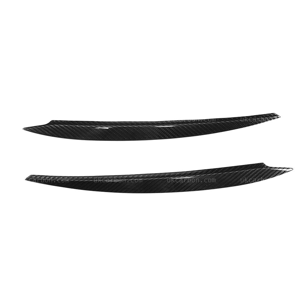 Volkswagen Golf Carbon Fibre Headlight Eyelids Trim VW MK7 GTD GTI R by UKCarbon
