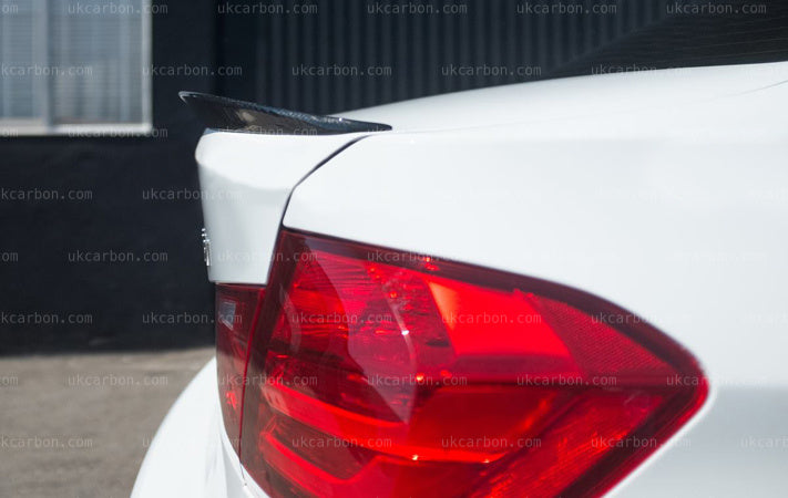 BMW 3 Series Spoiler Carbon Fibre M Performance Fibre Boot F30 by UKCarbon