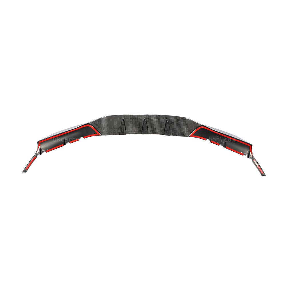 BMW F90 M5 Carbon Fibre RKP Style Front Bumper Splitter Lip Kit by UKCarbon