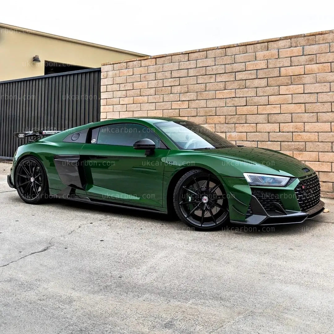 Audi R8 Gen 2 Side Skirts Carbon Fibre Pre Preg