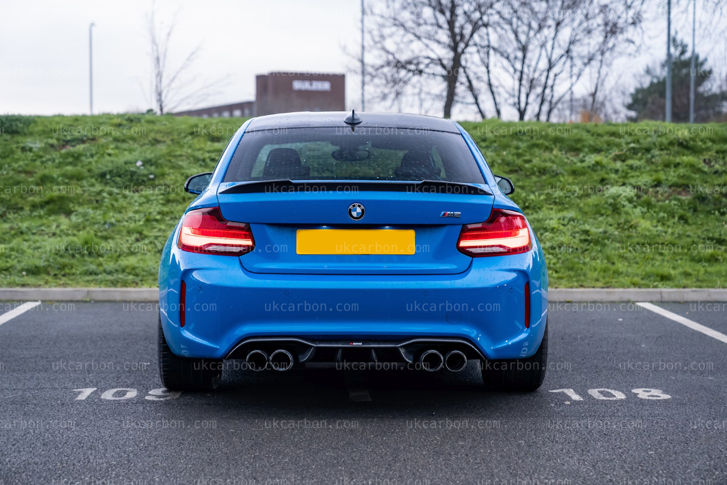 BMW M2 Carbon Spoiler CS Style M Performance Fibre Competition F87 by UKCarbon