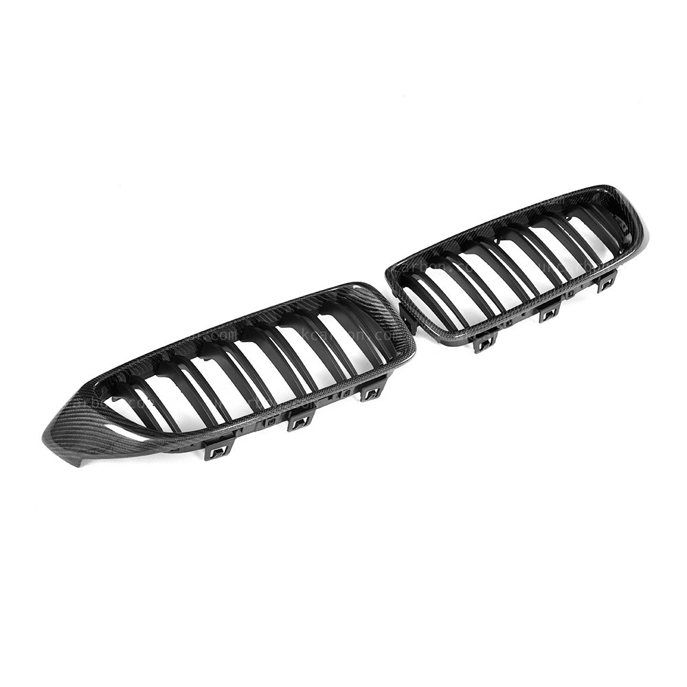 BMW M3 M4 Carbon Kidney Grille Replacement M Performance F80 F82 by UKCarbon