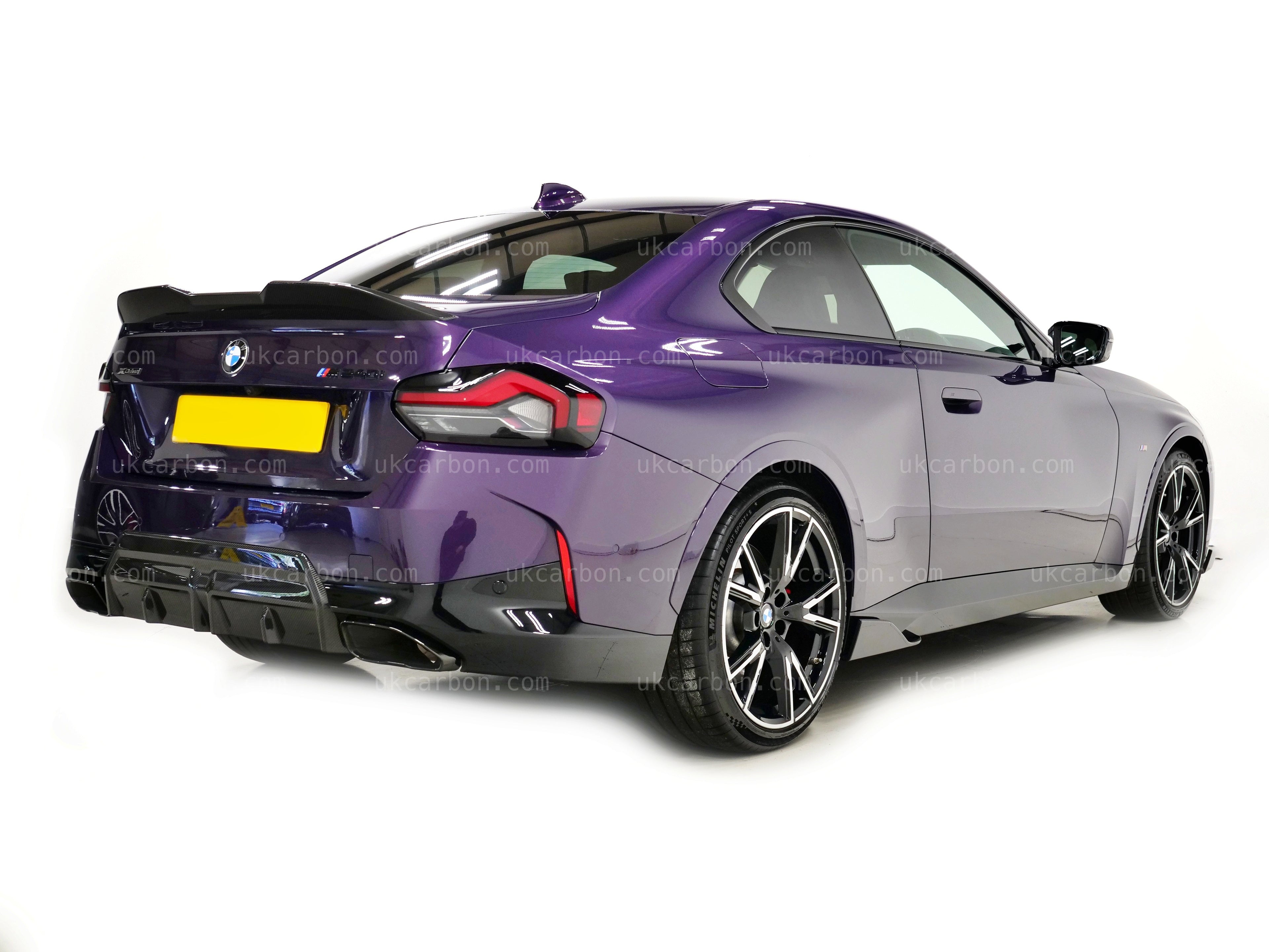 BMW 2 Series M240i Diffuser G42 Coupe Carbon Fibre Rear Body Kit by UKCarbon