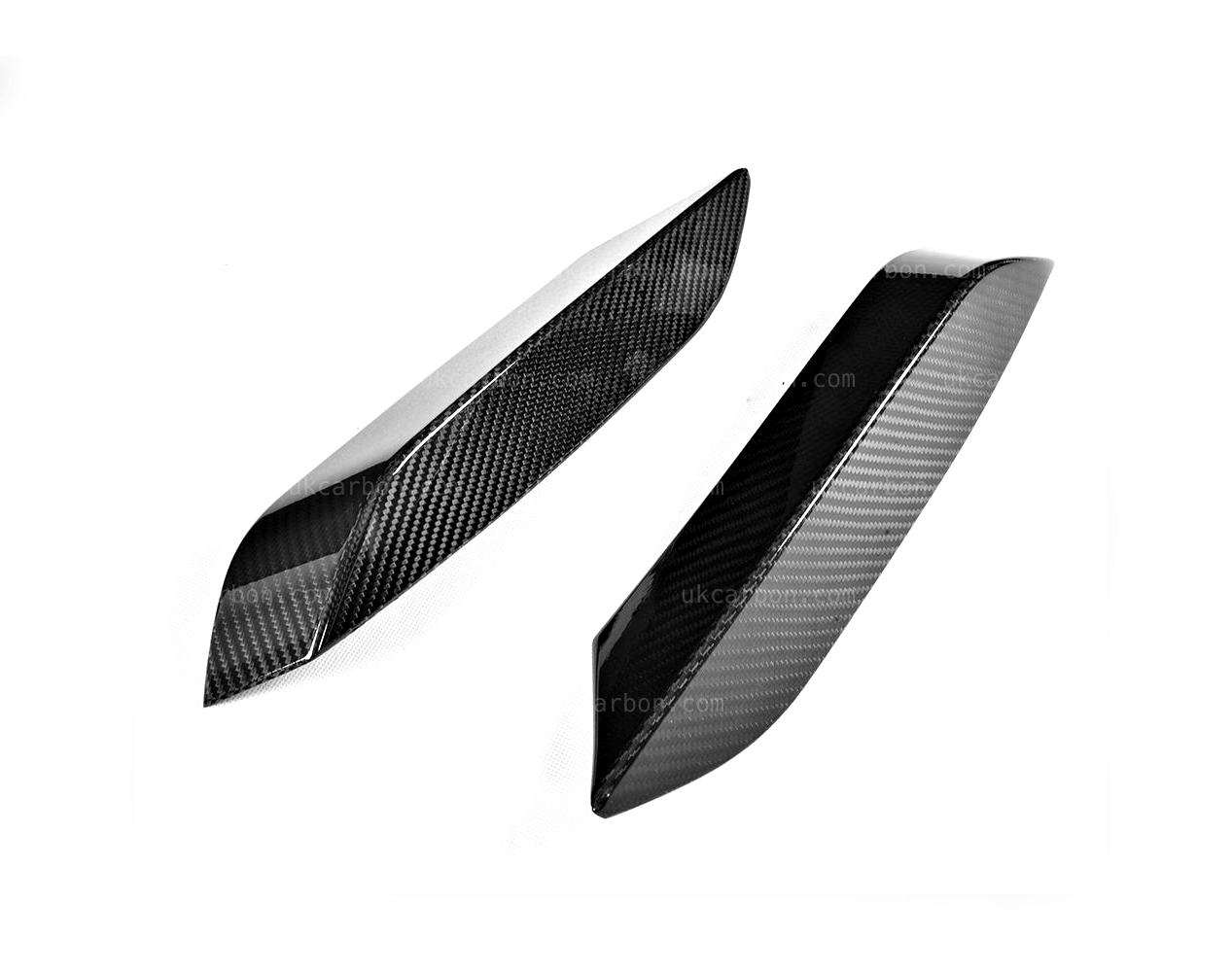 BMW M3 M4 Carbon Front Bumper Insert Splitter Fibre F80 F82 F83 by UKCarbon