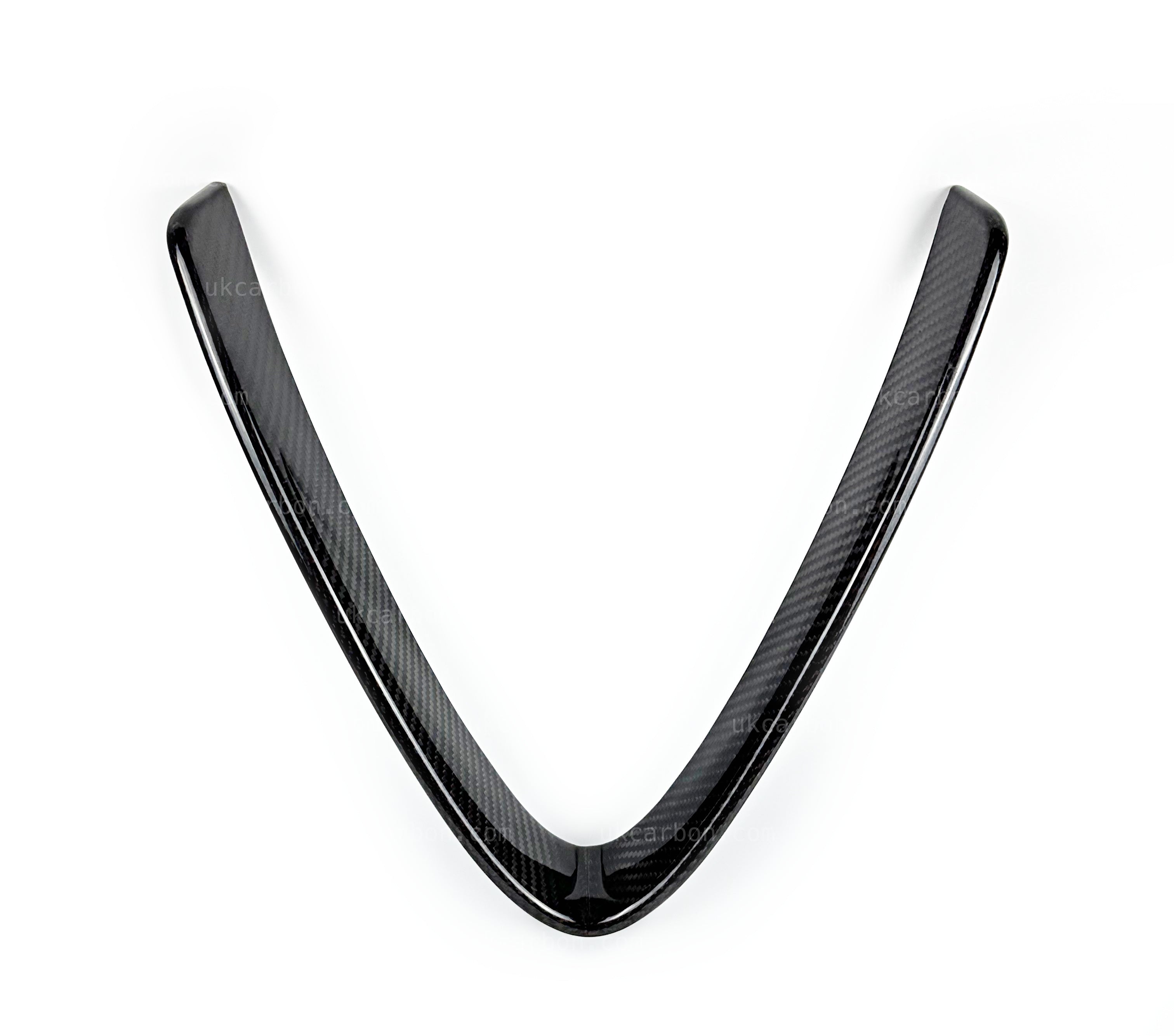 Alfa Romeo Giulia Quadrifoglio Carbon Fibre V Shield Cover by UKCarbon